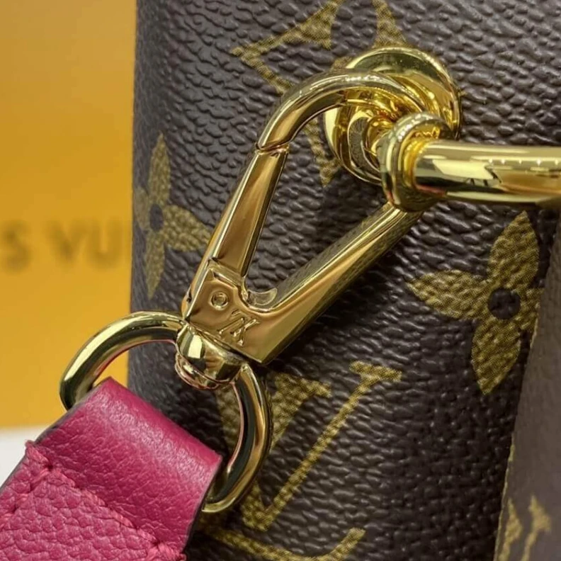 Replica bags lv Combining Louis Vuitton LV Riverside Bag Monogram Canvas Fuchsia