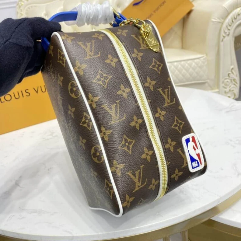 Replica bags Monogram Louis Vuitton LV x NBA Cloakroom Dopp Kit