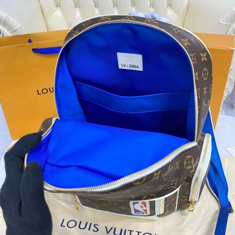 Replica bags 2 inside Louis Vuitton LV x NBA New Backpack