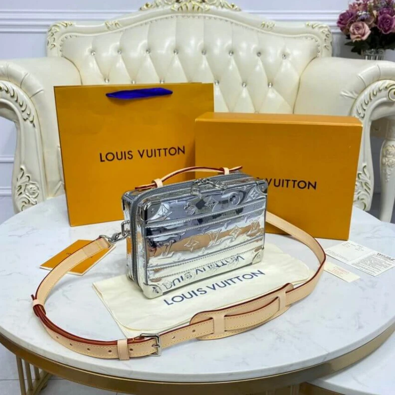 Mythick.ru Louis Vuitton LVXNBA Handle Trunk Silver