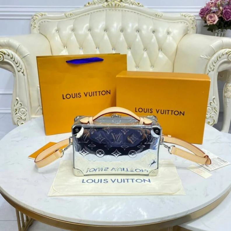 Mythick.ru Louis Vuitton LVXNBA Handle Trunk Silver