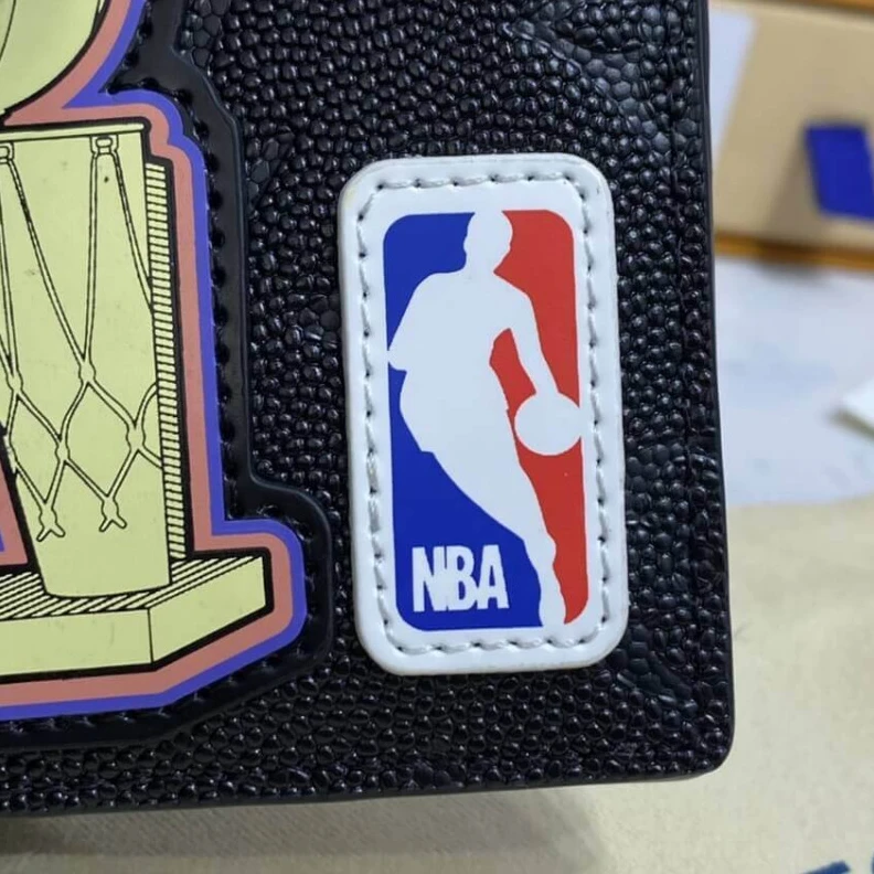 Mythick Textile l Louis Vuitton LVXNBA Pocket Organizer Black