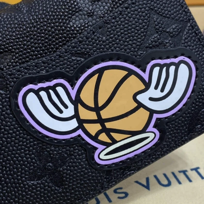 Mythick Textile l Louis Vuitton LVXNBA Pocket Organizer Black
