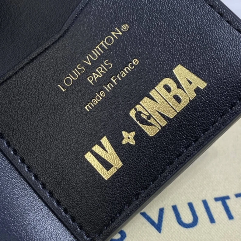 Mythick Textile l Louis Vuitton LVXNBA Pocket Organizer Black