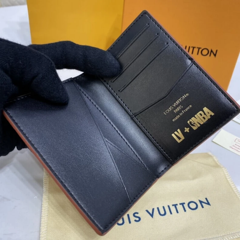 Replica bags Outside p Louis Vuitton LVXNBA Pocket Organizer Brown