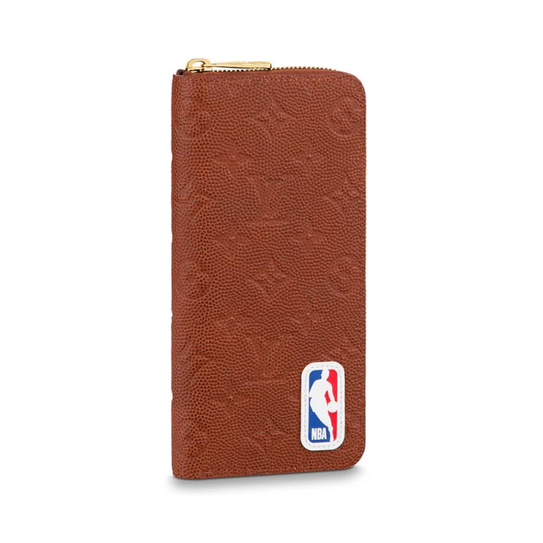 10 x 20 x Louis Vuitton LVXNBA Zippy Wallet Vertical Brown