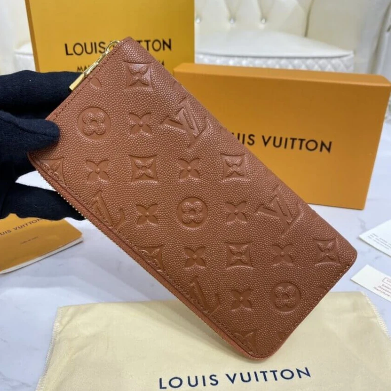 Mythick ru 10 x 20 x Louis Vuitton LVXNBA Zippy Wallet Vertical Brown