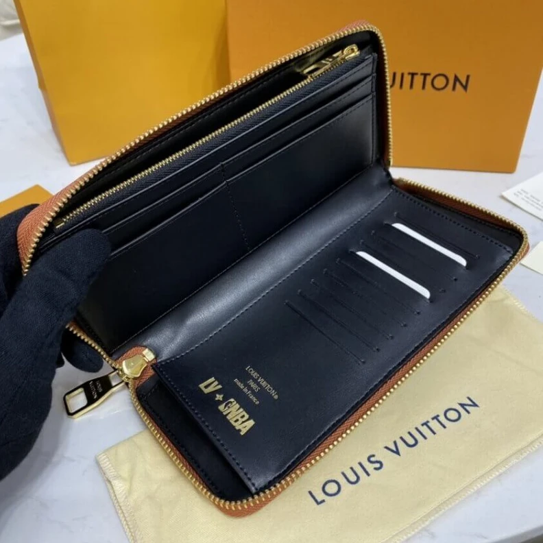 Mythick ru 10 x 20 x Louis Vuitton LVXNBA Zippy Wallet Vertical Brown