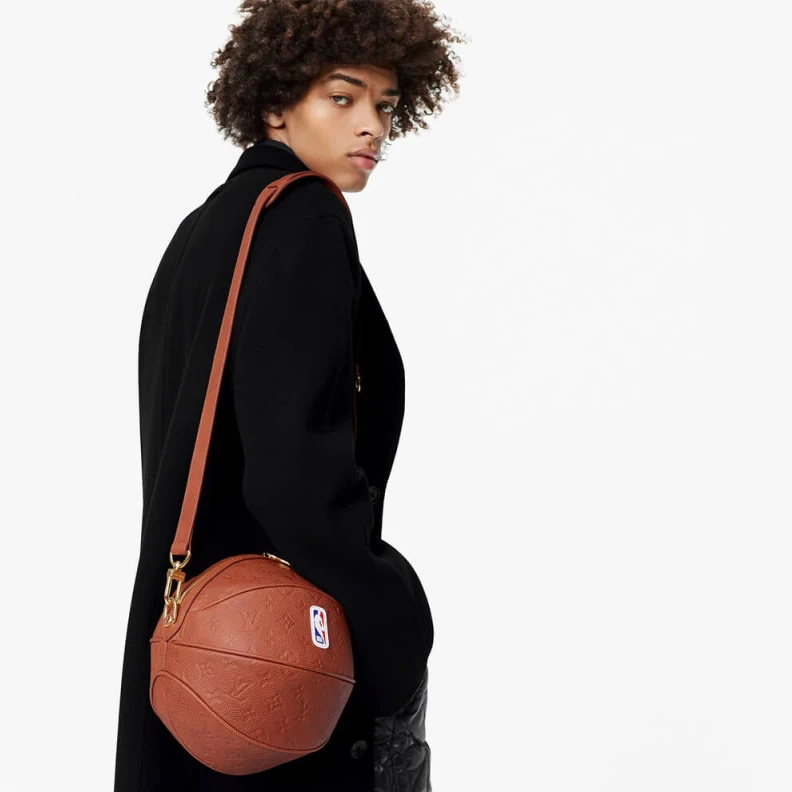 Louis vuitton locations Ball Grai Louis Vuitton LVxNBA Ball In Basket