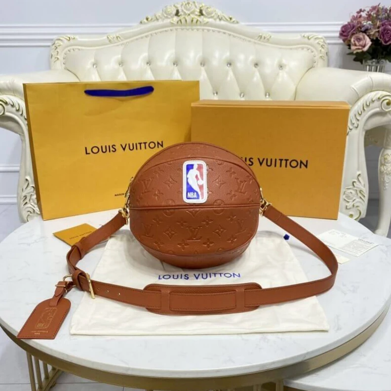 Louis vuitton locations Ball Grai Louis Vuitton LVxNBA Ball In Basket