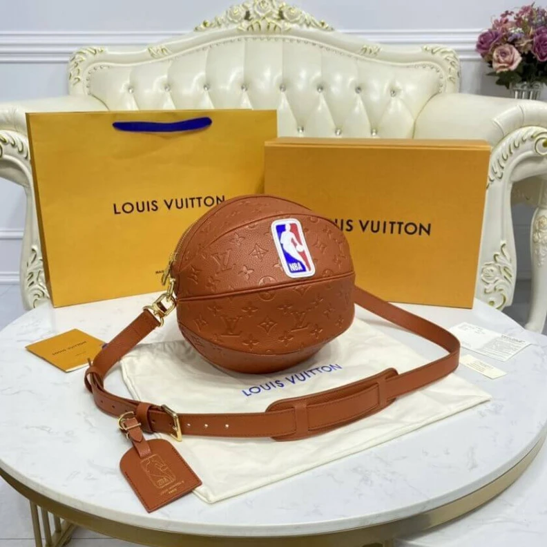 Louis vuitton locations Ball Grai Louis Vuitton LVxNBA Ball In Basket