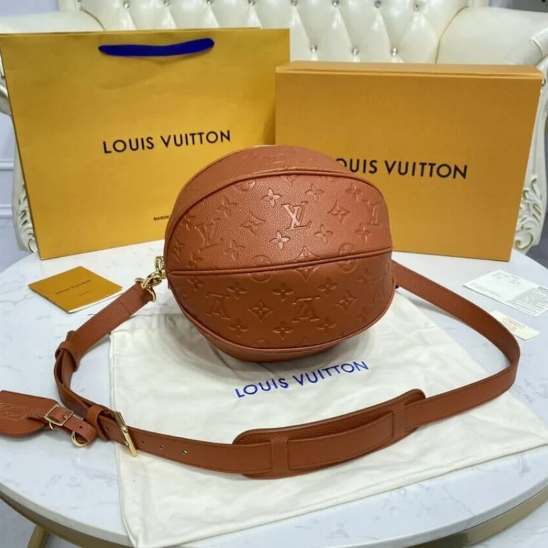 Louis vuitton locations Ball Grai Louis Vuitton LVxNBA Ball In Basket
