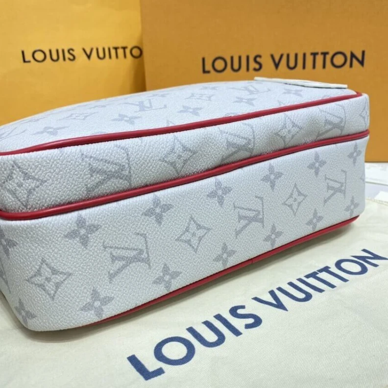 Lv belts replica 2 outside Louis Vuitton LVxNBA Nil Messenger Bag Antartica
