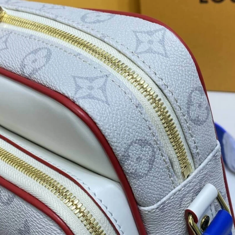 Lv belts replica 2 outside Louis Vuitton LVxNBA Nil Messenger Bag Antartica