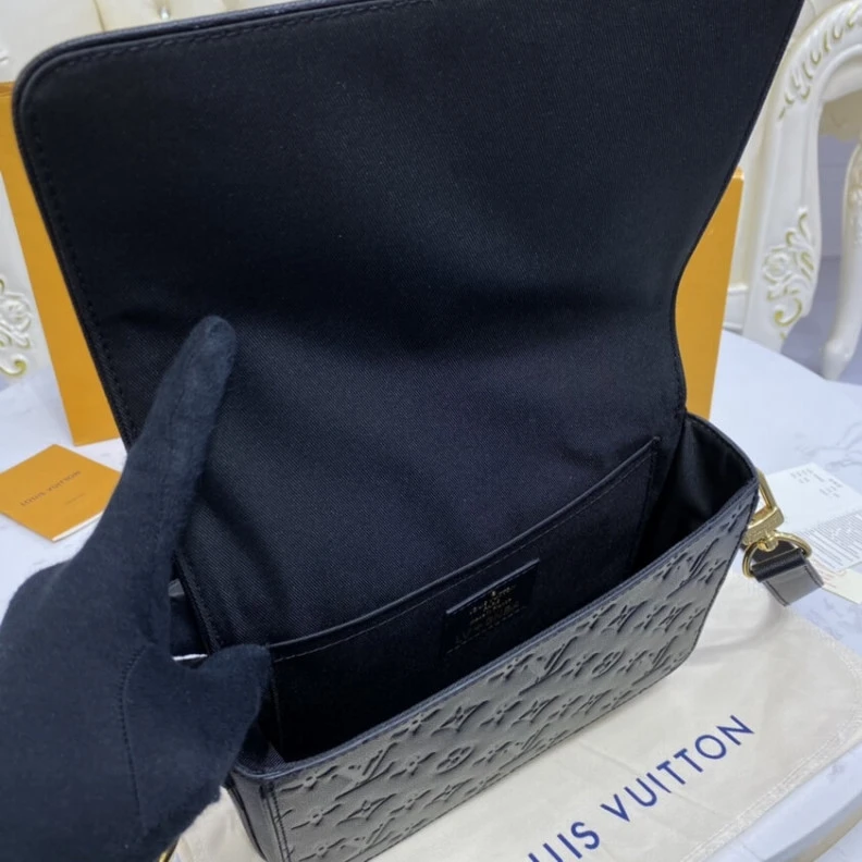 Lv belts replica Made from Louis Vuitton LVxNBA Studio Messenger in Black