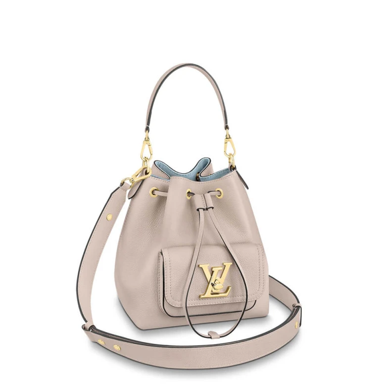 Strap Dro Louis Vuitton Lockme Bucket Greige