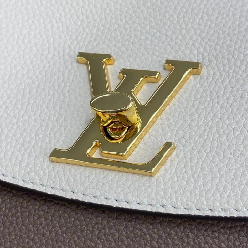 Mythick Microfibe Louis Vuitton Lockme Ever BB Smokey Quartz Caramel