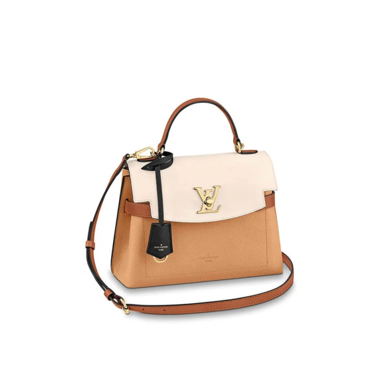 Softcalfs Louis Vuitton Lockme Ever BB White Brown