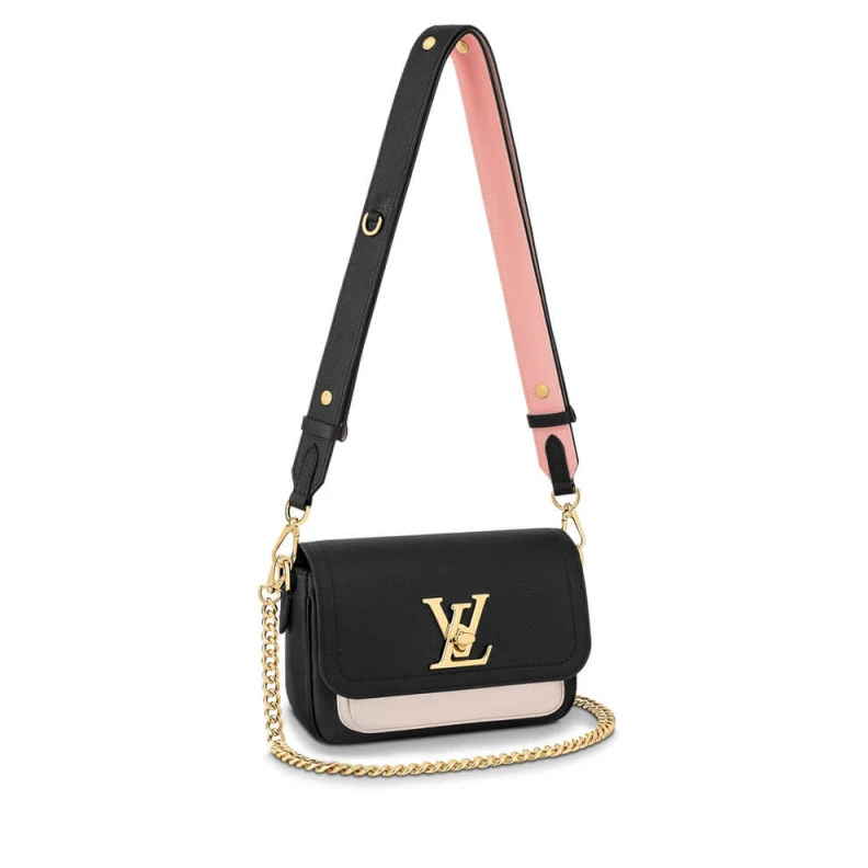 Strap: Re Louis Vuitton Lockme Tender Black