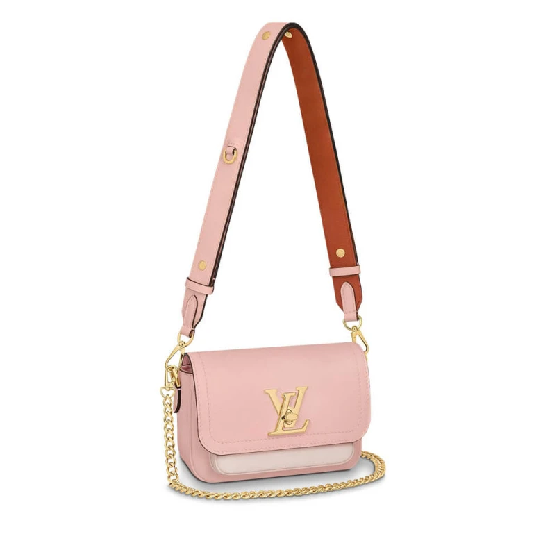 Strap: Re Louis Vuitton Lockme Tender Pink