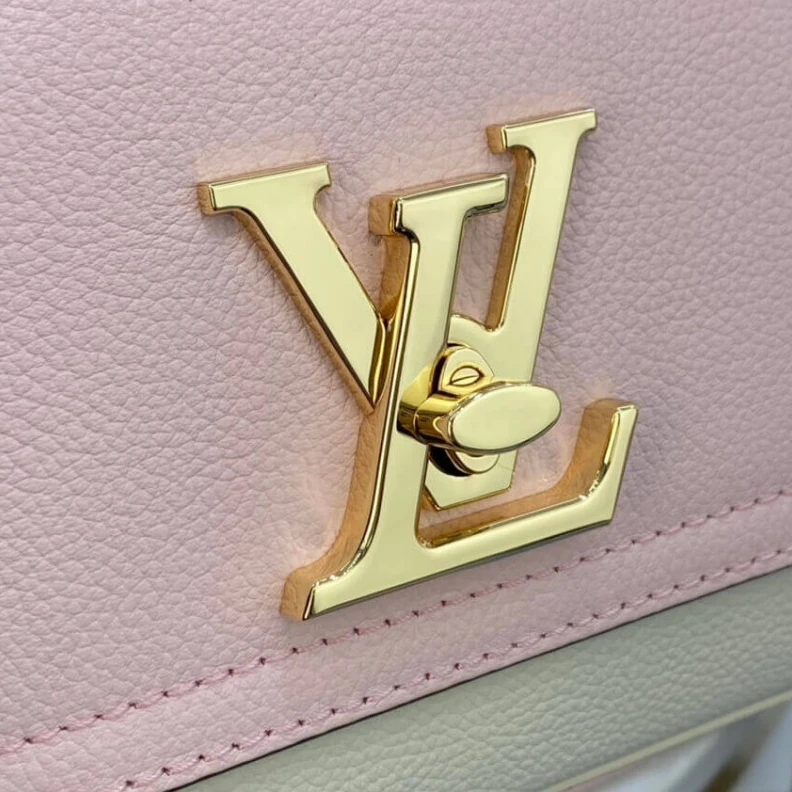 Replica bags lv Strap: Re Louis Vuitton Lockme Tender Pink