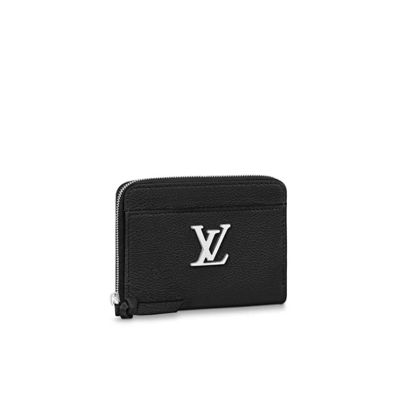 11 x 8.5 Louis Vuitton Lockme Zippy Coin Purse Black