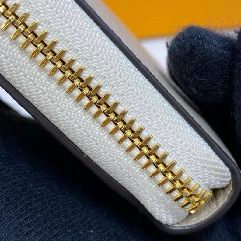 Replica bags lv Outside f Louis Vuitton Lockme Zippy Coin Purse Greige