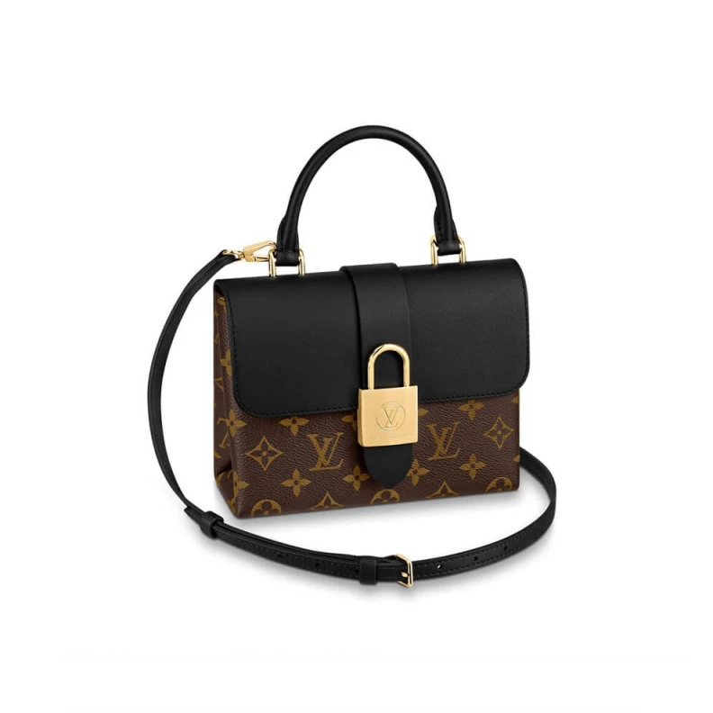 Monogram LV Locky BB Black