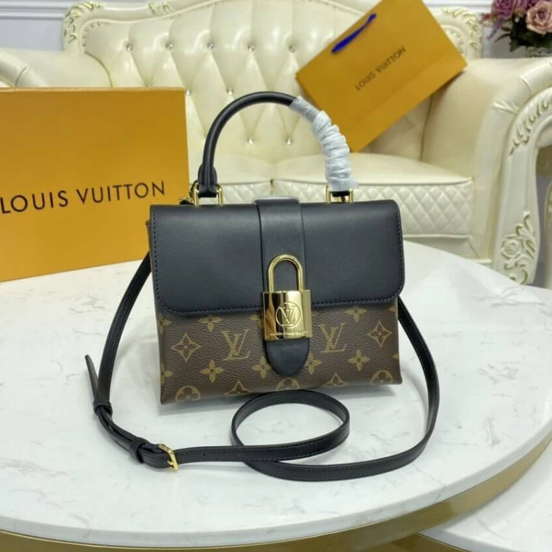 Top lv Monogram LV Locky BB Black