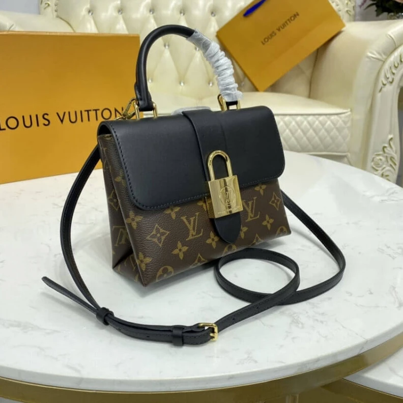 Top lv Monogram LV Locky BB Black