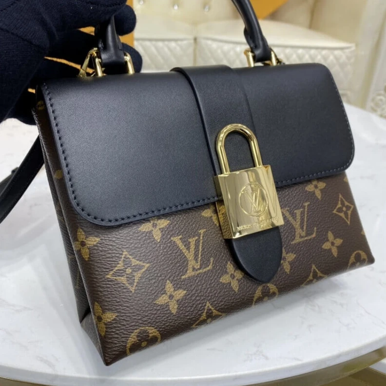 Top lv Monogram LV Locky BB Black