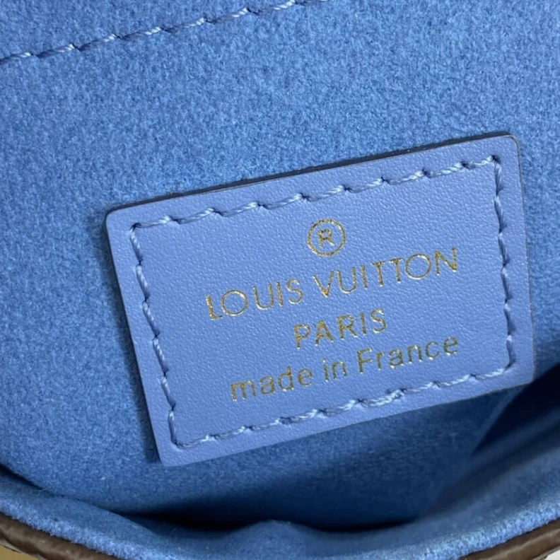 Replica bags lv Goldcolor LV Locky BB Blue