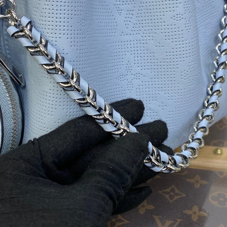 Lv belts replica Round coi Louis Vuitton Mahina Bella Tote Bag Bleu Horizon