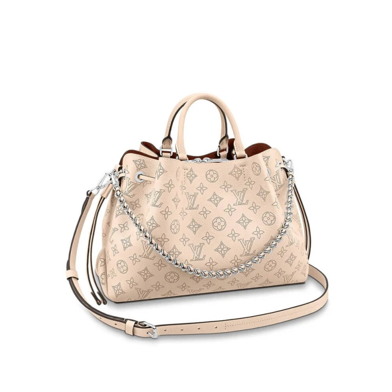 Strap dro Louis Vuitton Mahina Calf Leather Bella Tote Cream