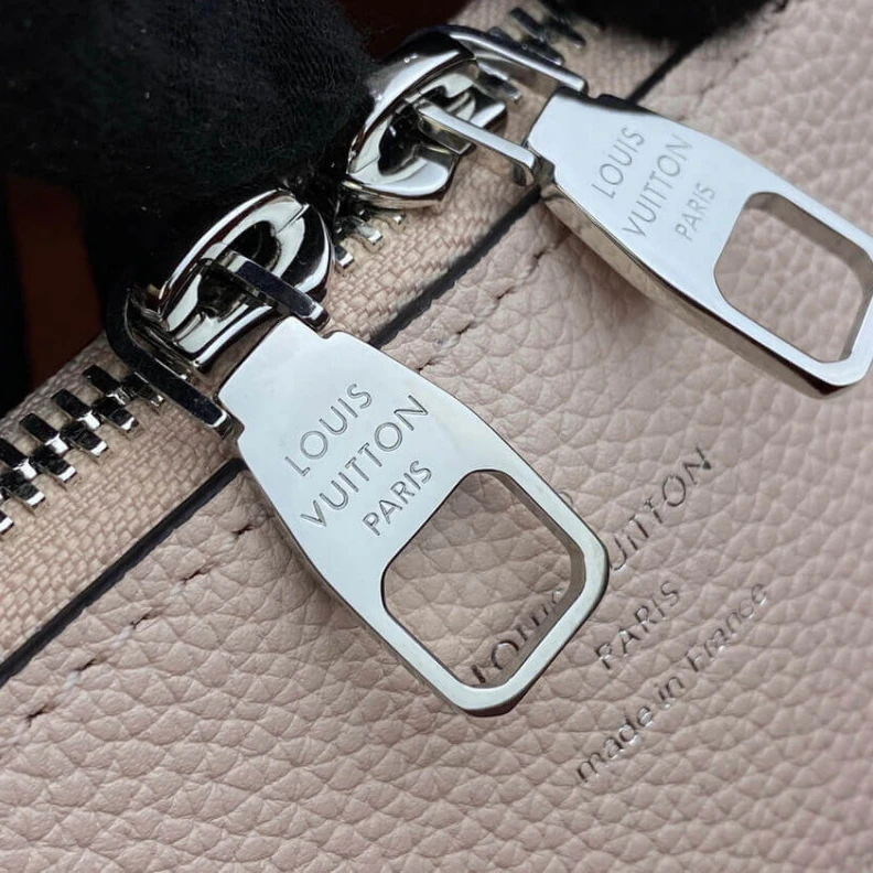 Replica bags lv Strap dro Louis Vuitton Mahina Calf Leather Bella Tote Cream