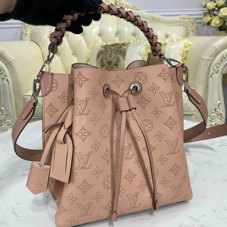 Replica bags 25 x 25 x Louis Vuitton Mahina Perforated Calf Leather Muria Magnolia Pink