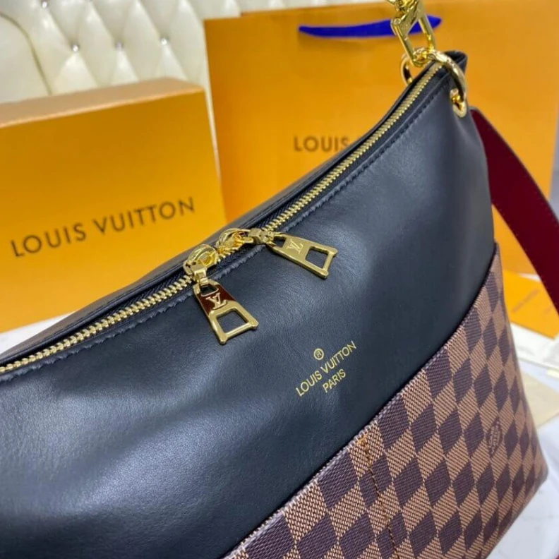 Louis vuitton locations Strap Drop Louis Vuitton Maida Hobo Black