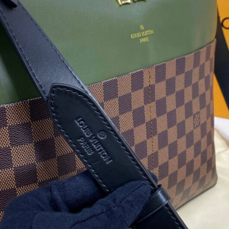 Louis vuitton locations Strap Drop Louis Vuitton Maida Hobo Khaki Green