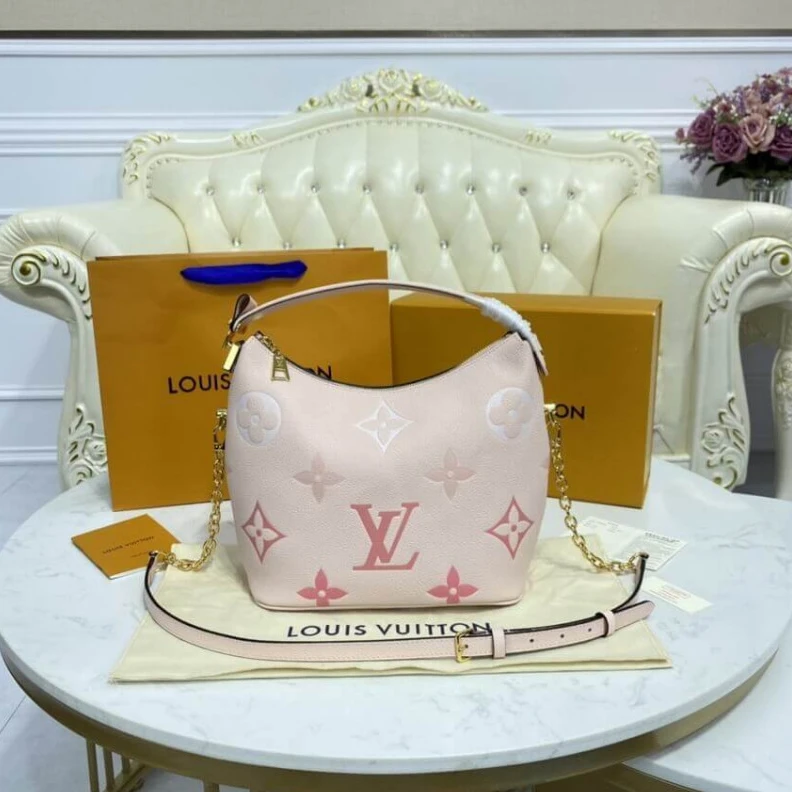 Mythick ru Strap Dro Louis Vuitton Marshmallow Hobo Bag Rosebud