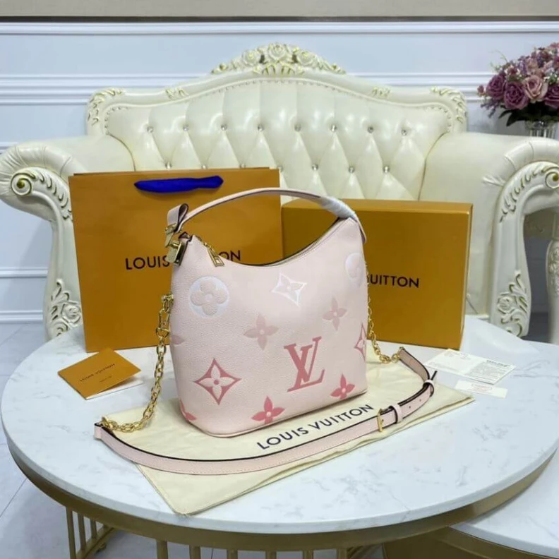 Mythick ru Strap Dro Louis Vuitton Marshmallow Hobo Bag Rosebud