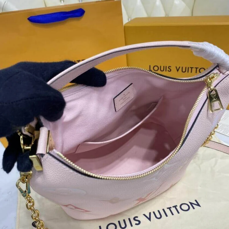 Mythick ru Strap Dro Louis Vuitton Marshmallow Hobo Bag Rosebud