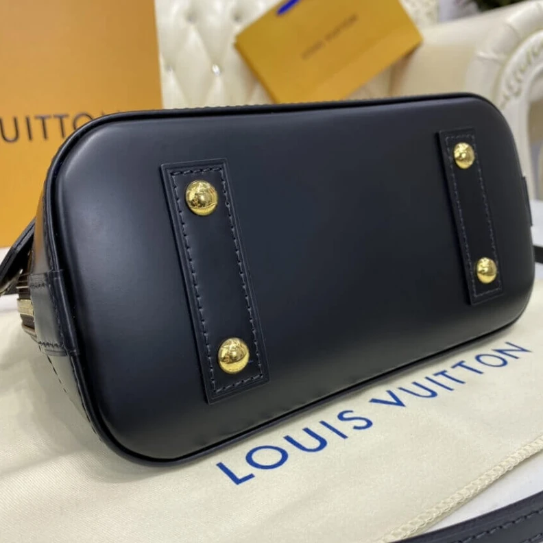 Mythick ru 25 x 19 x LV Monogram Alma BB Black