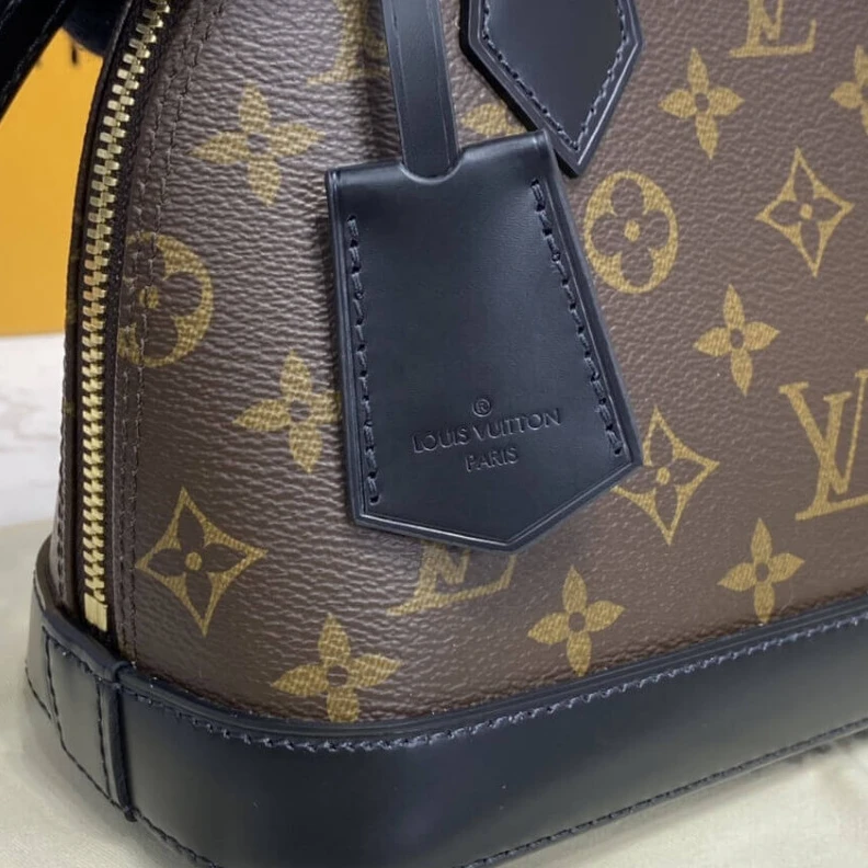 Mythick ru 25 x 19 x LV Monogram Alma BB Black