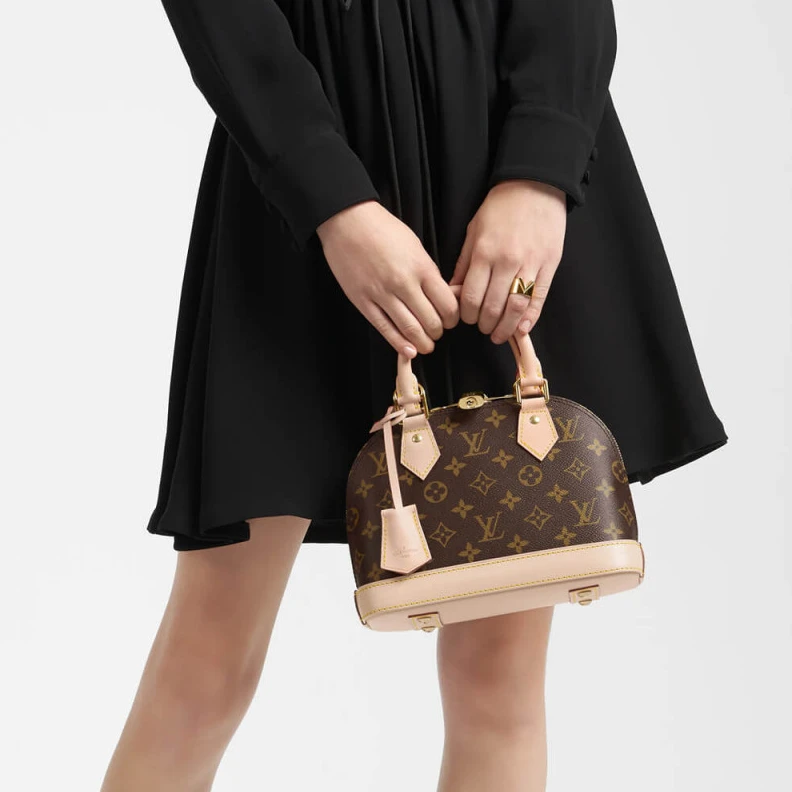 Replica bags lv Key bell LV Monogram Alma BB