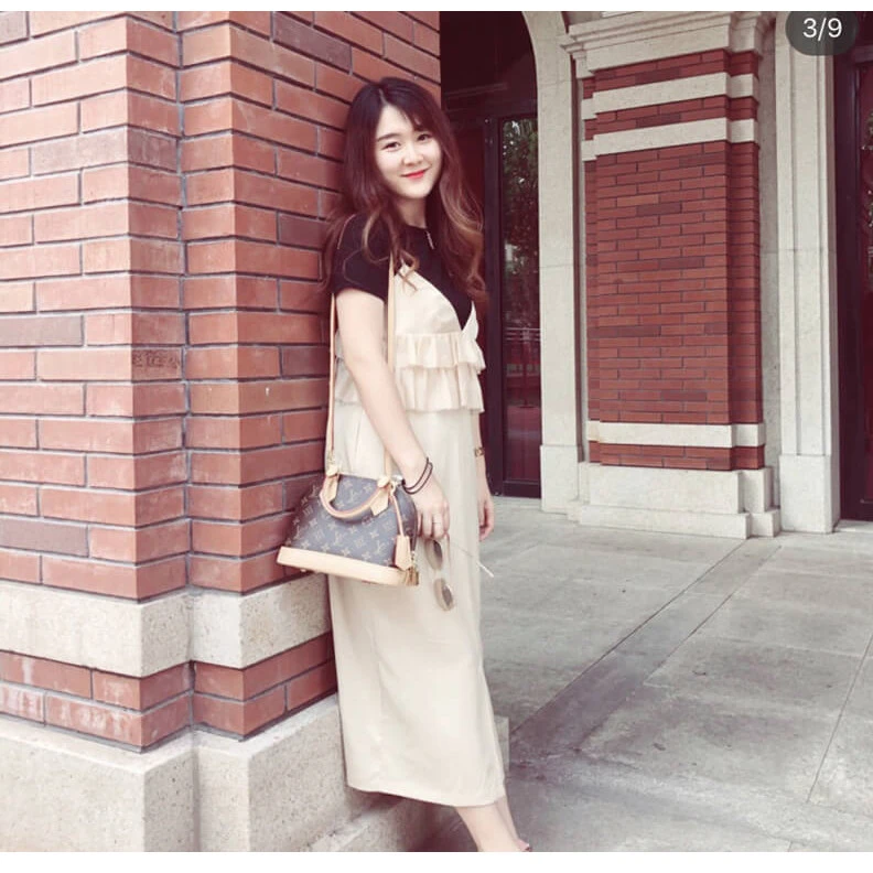 Replica bags lv Key bell LV Monogram Alma BB