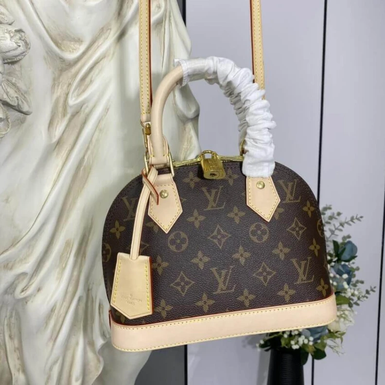 Replica bags lv Key bell LV Monogram Alma BB
