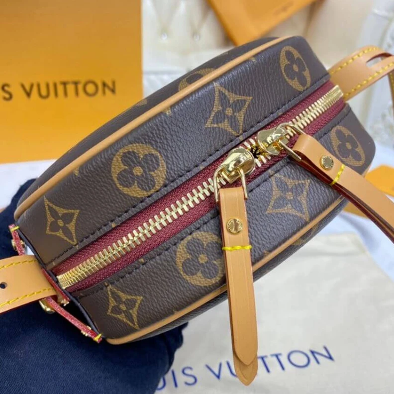 Replica bag Double zi LV Monogram Boite Chapeau Souple PM
