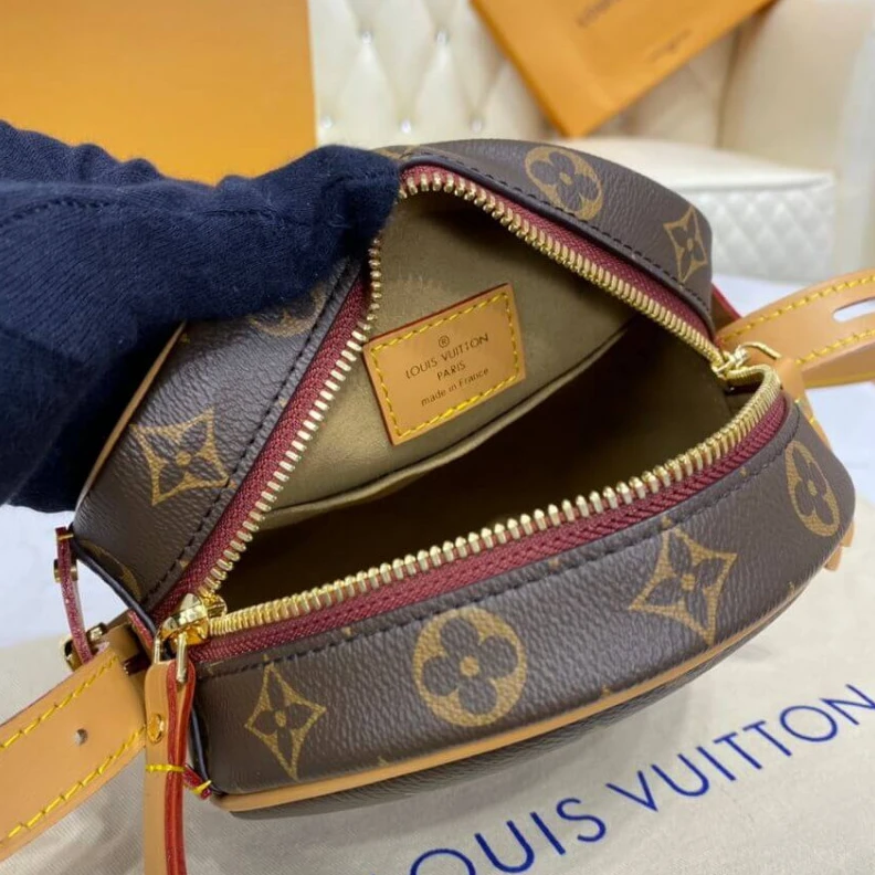 Replica bag Double zi LV Monogram Boite Chapeau Souple PM