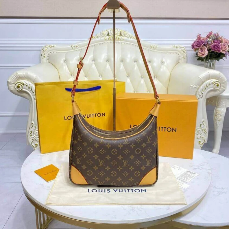 Lv belts replica This chic LV Monogram Boulogne 30 Shoulder Bag
