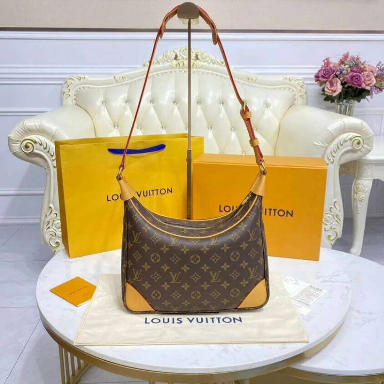 Lv belts replica This chic LV Monogram Boulogne 30 Shoulder Bag
